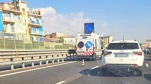 doppio incidente a3 napoli-salerno