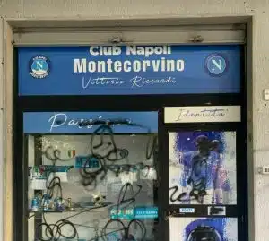 montecorvino rovella atti vandalici club napoli