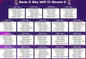 salernitana calendario serie c prima casa siracusa