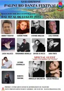 palinuro danza festival 2025 ospiti
