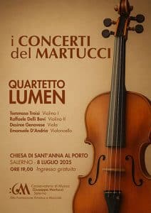 quartetto lumen chiesa sant'anna porto salerno