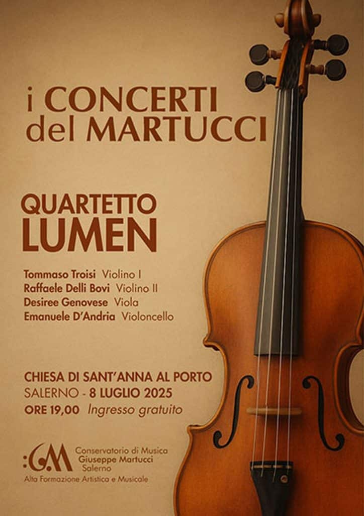 quartetto lumen chiesa sant'anna porto salerno