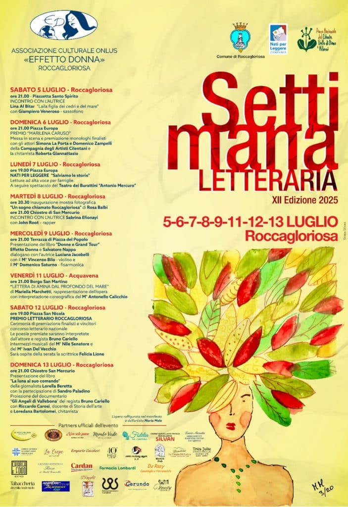 roccagloriosa settimana letteraria luglio 2025