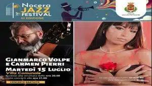 nocera jazz festival ospiti Gianmarco Volpe Carmen Pierri