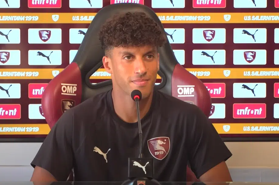 Salernitana Achik conferenza stampa