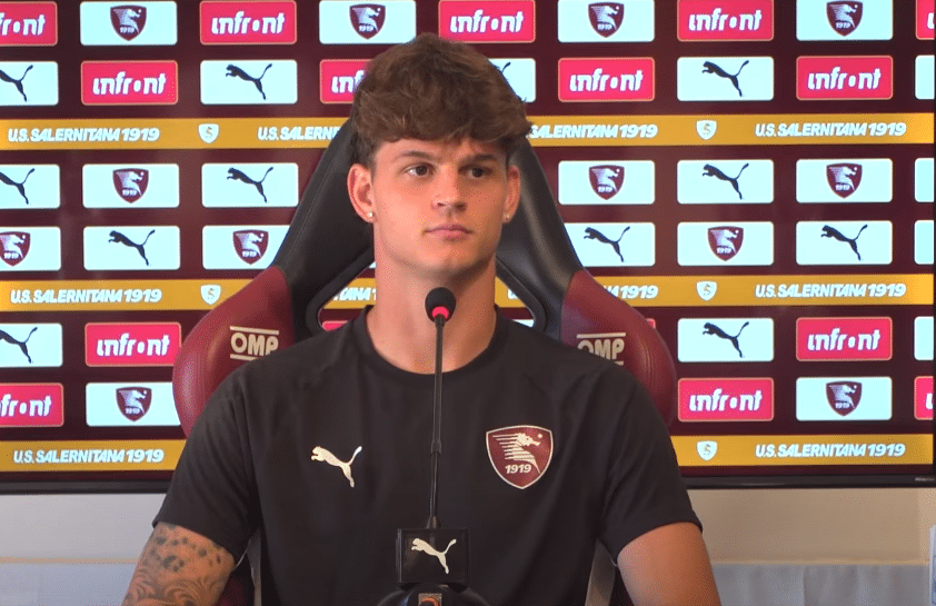 Salernitana conferenza stampa Cabianca