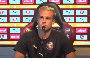 Salernitana conferenza stampa Villa