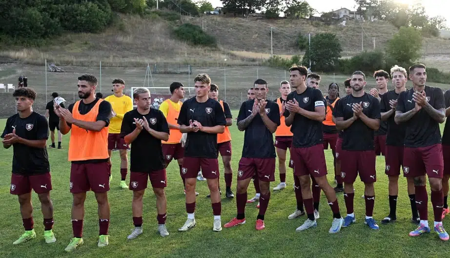 Salernitana ritiro rendimento