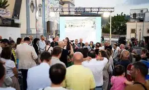 sarno inaugurata rotatoria episcopio