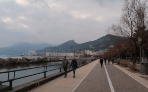 Salerno multe turisti stranieri