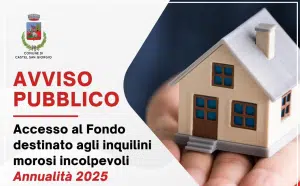 Castel San Giorgio fondo morosità incolpevole