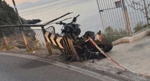 Maiori incidente Statale Amalfitana