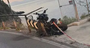 Maiori incidente Statale Amalfitana