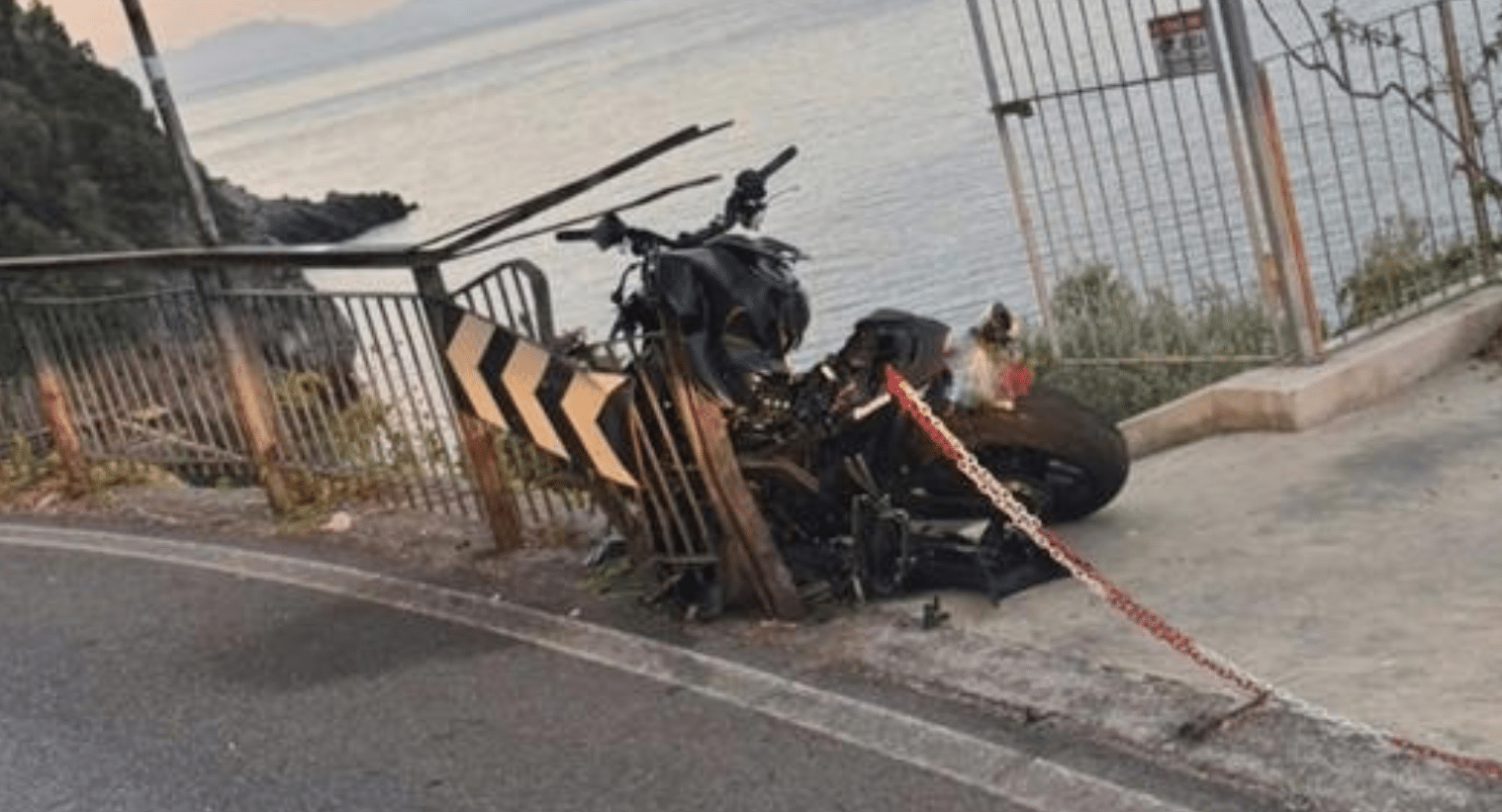 Maiori incidente Statale Amalfitana