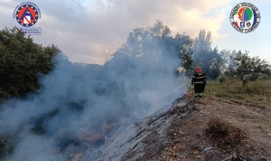 incendio Pontecagnano