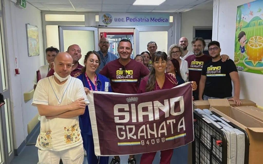 donati lettini pediatria ospedale salerno