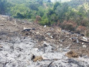 torraca incendio rifiuti abusivi