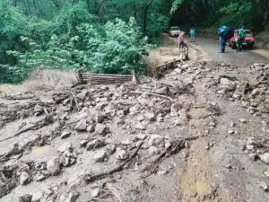maltempo vallo diano frane allegamenti soccorsi bloccati monte carmelo