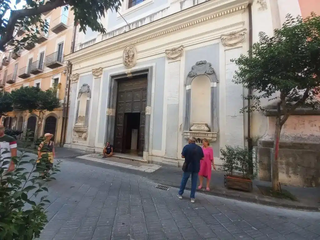 restyling chiesa annunziata salerno