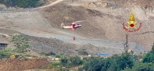 incendio giovi salerno oggi 3 luglio