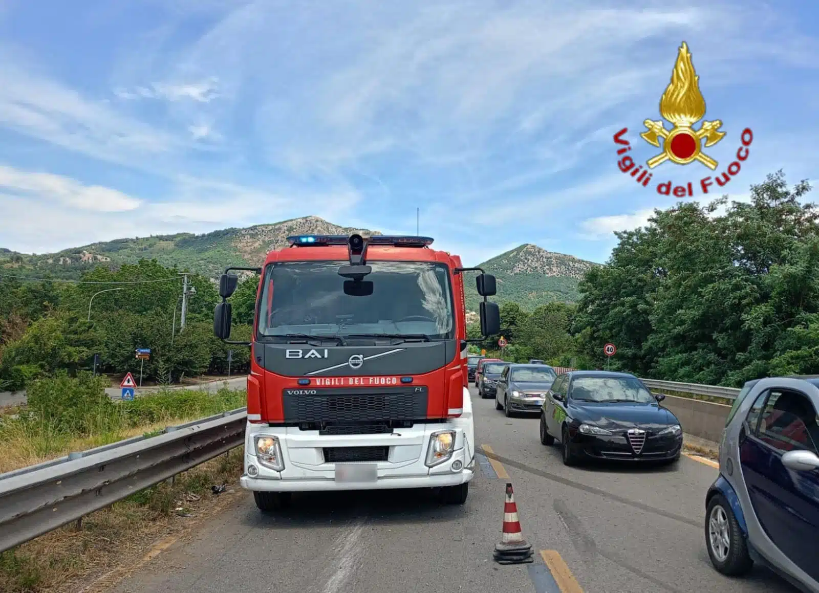 incidente avellino salerno