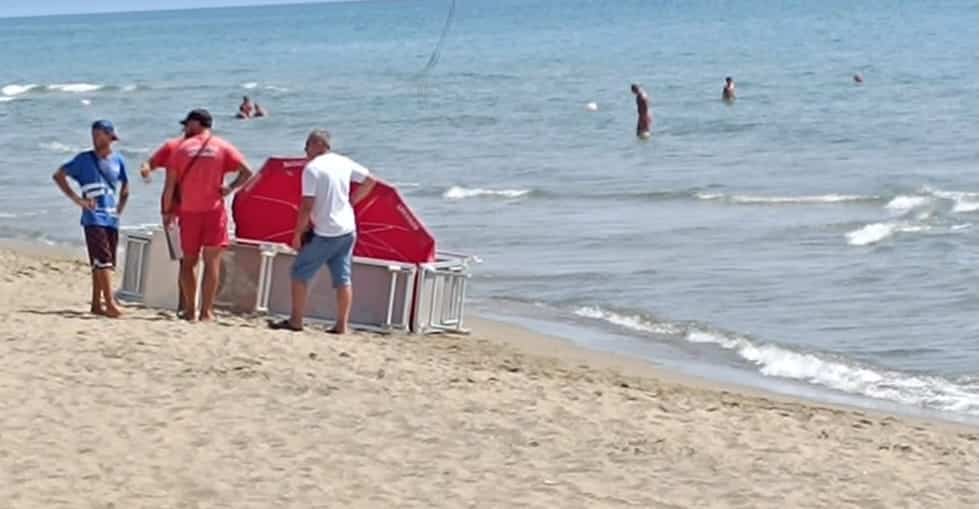 Eboli malore acqua