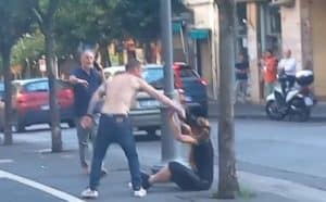 madre aggredita salerno tunisino picchiato