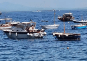 Positano Fornillo sicurezza in mare