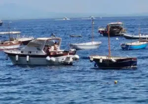 Positano Fornillo sicurezza in mare