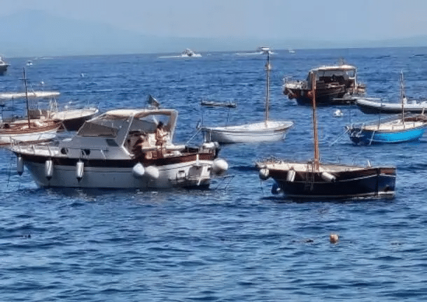 Positano Fornillo sicurezza in mare
