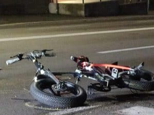 incidente bici elettrica vallo lucania 25 luglio