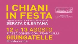chiani festa giungatelle serata cilentana