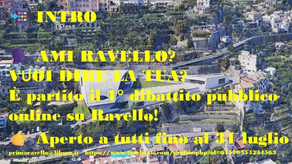 dibattito Ravello Auditorium Niemeyer