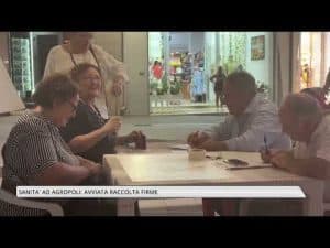 Raccolta firme Sanità Agropoli