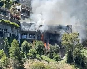 incendio hotel positano 18 luglio