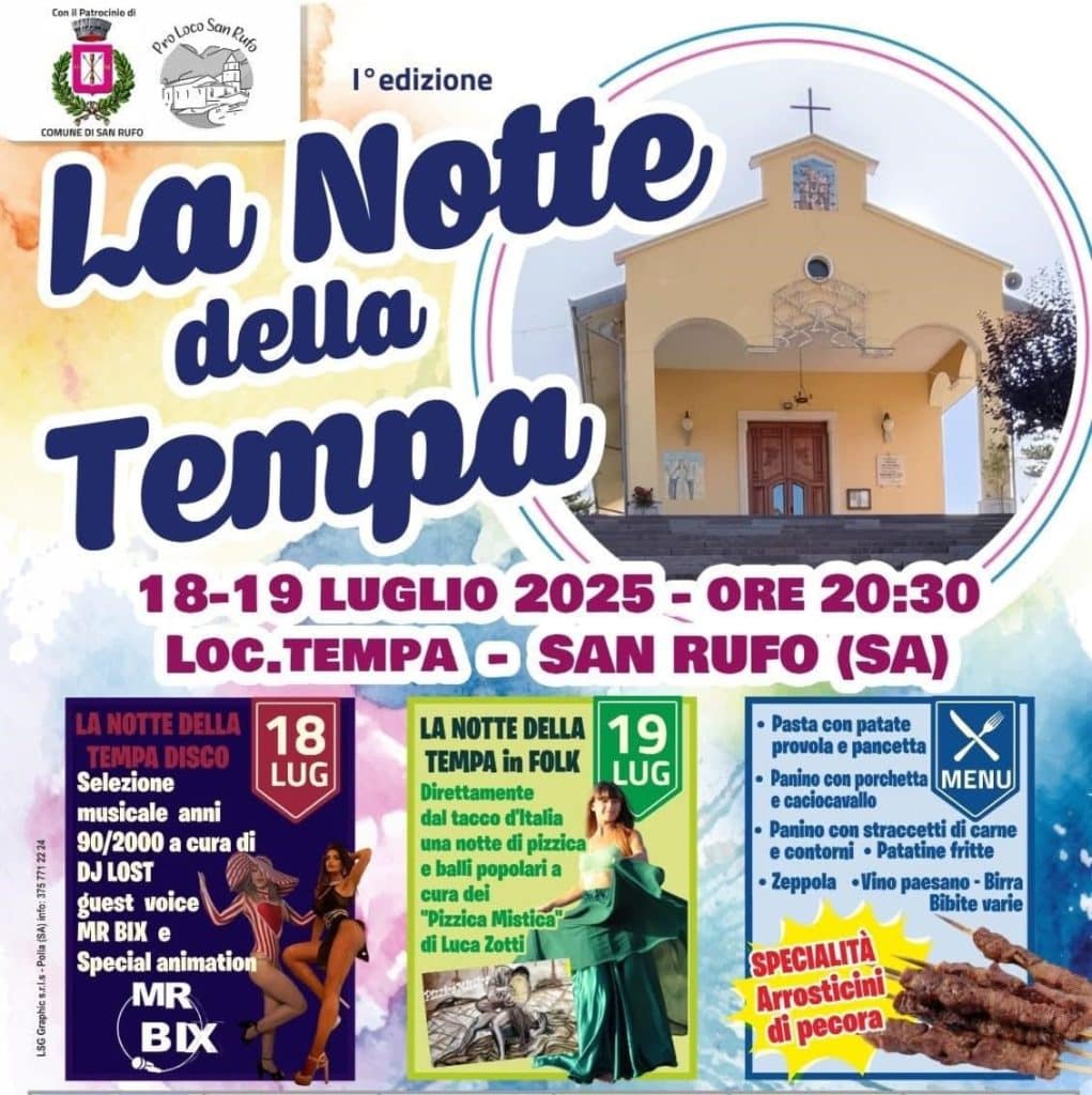 san rufo notte tempa 2025