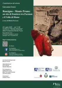 roscigno evento dedicato sito archeologico monte pruno