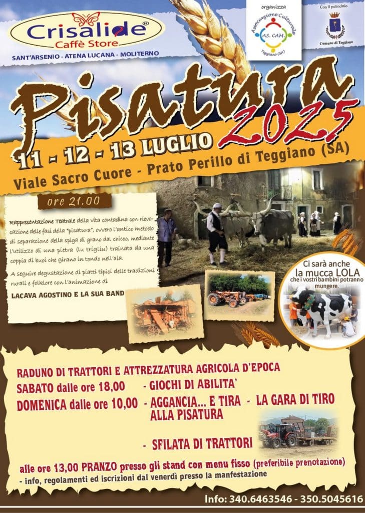 teggiano la pisatura 2025