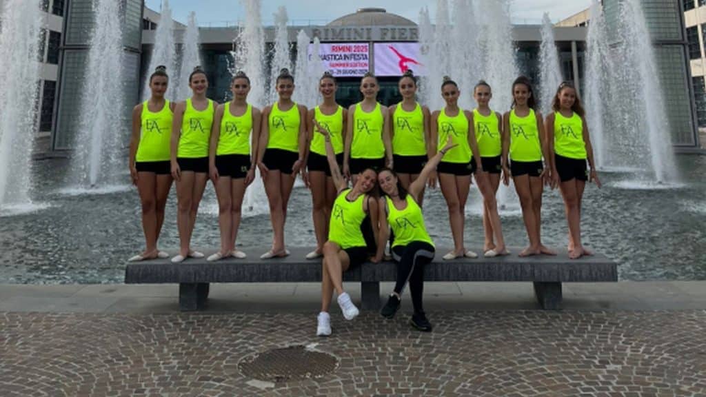 ginnastica ritmica agropoli evergym campione italia