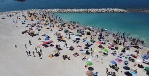 salerno turisti spiagge visite castello
