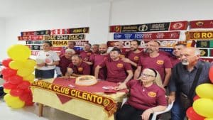 vallo lucania roma club cilento festeggia primo anno