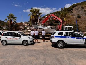 Montecorice, maxi operazione al porto di San Nicola de’ Lembi: rimossi 60 natanti ormeggiati abusivamente