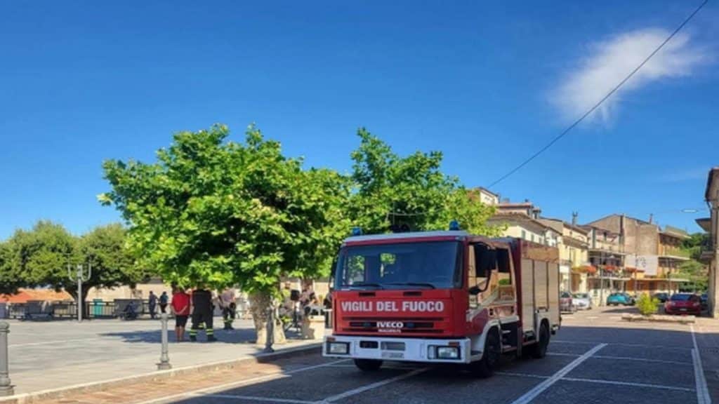 roscigno presidio estivo vigili fuoco