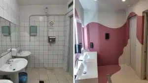 amalfi restyling bagni pubblici parcheggio luna rossa