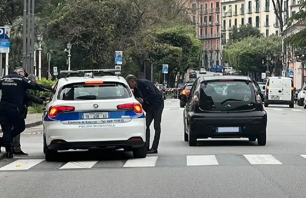 salerno nuovo codice strada multe 2025