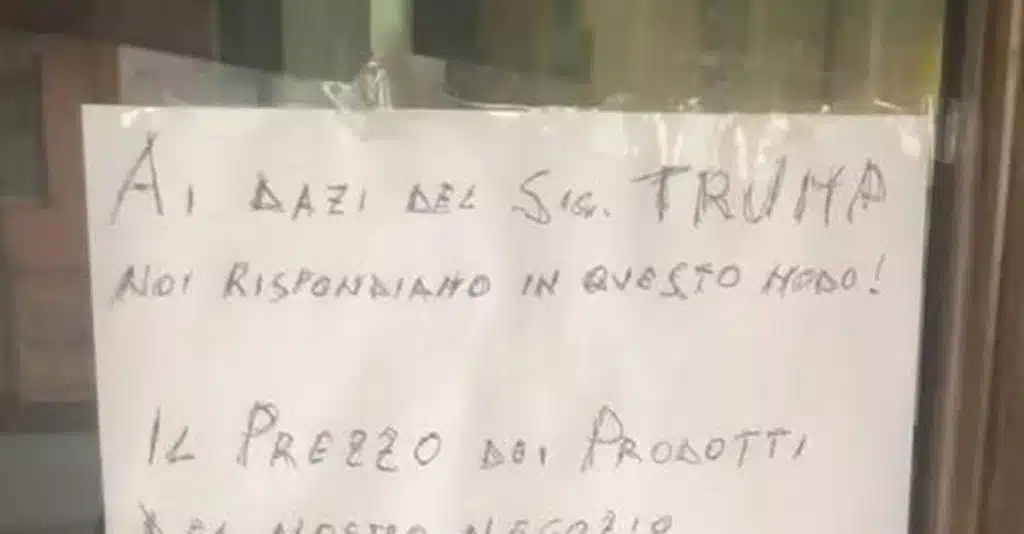 Cilento, il fornaio protesta contro i dazi USA: «Prezzi raddoppiati per i clienti americani»