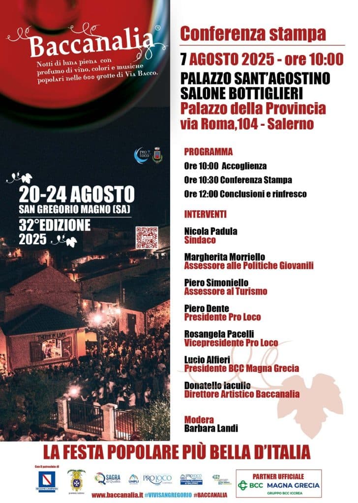 san gregorio magno baccanalia 2025