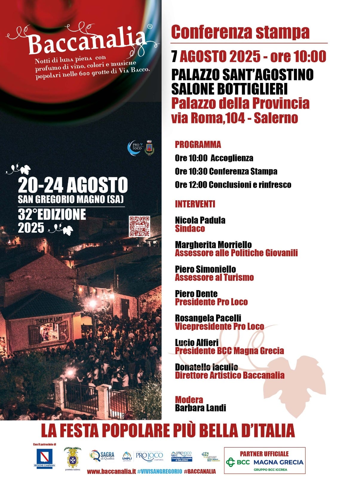 san gregorio magno baccanalia 2025