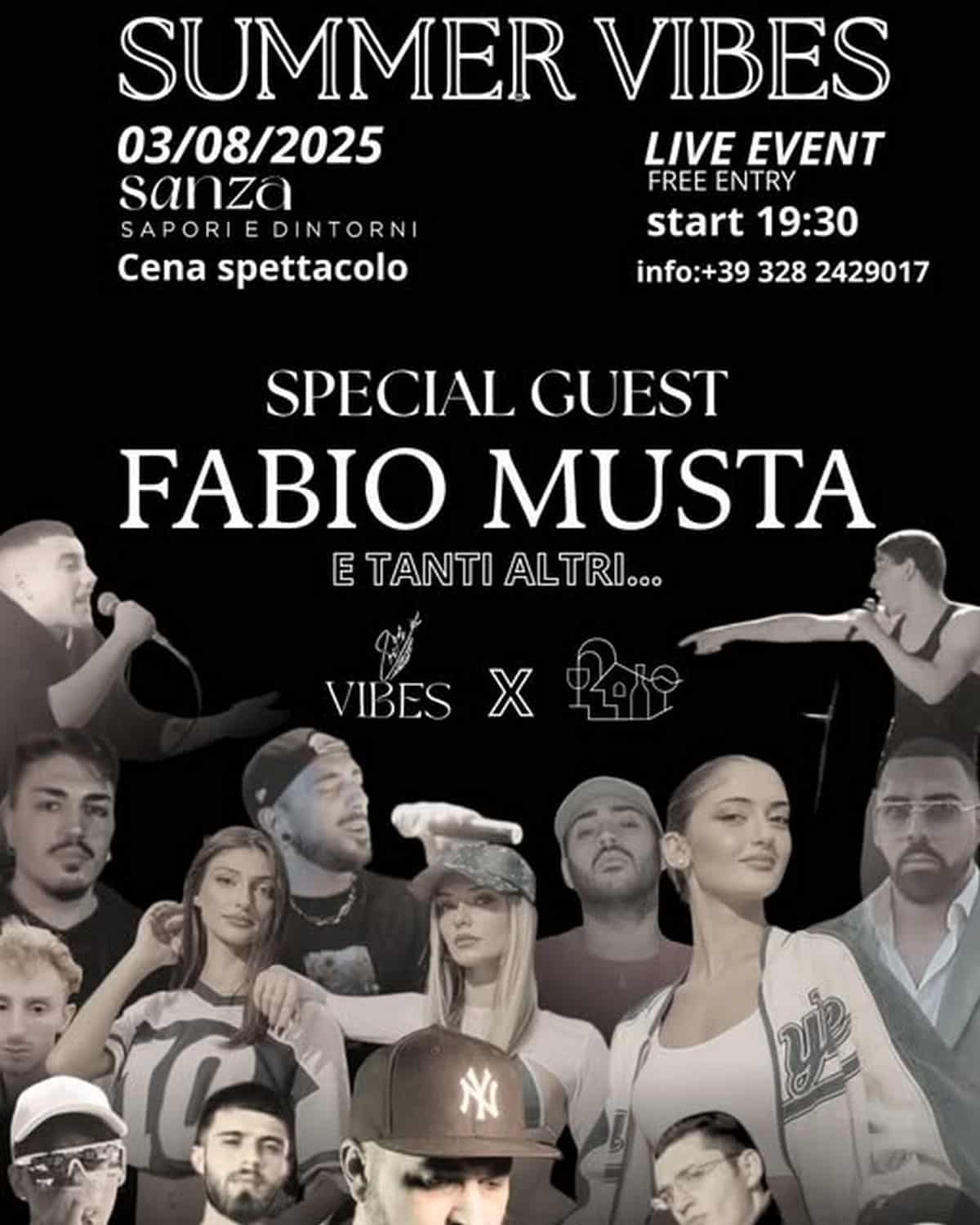 summer vibes sanza 3 agosto 2025