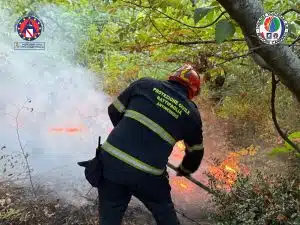 Incendio Giffoni